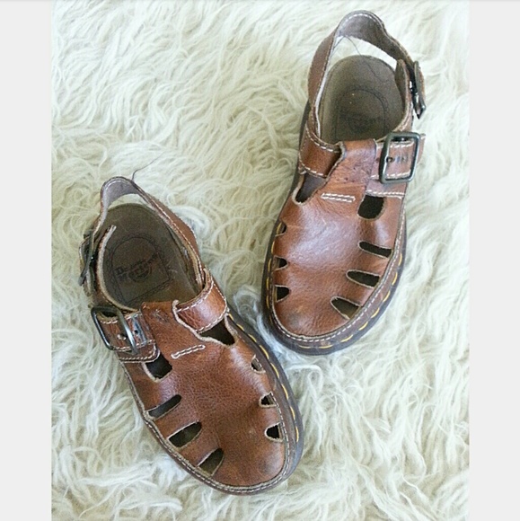 Dr. Martens Shoes - Dr. Martens 90's Chunky Caged Platform Sandals